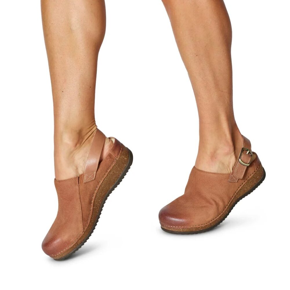 NEW Dansko Merrin Cozy Clogs - Suede in sude For Women 825 6s3 - Picture 8 of 9